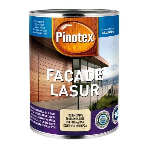 Pinotex Facade Lasur - Лазурь для фасада 3 л